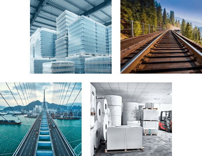 Building products and materials logistics equipment inventory